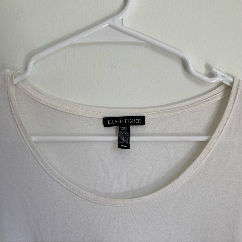 Eileen Fisher long sleeve tee size M - Picture 2 of 4
